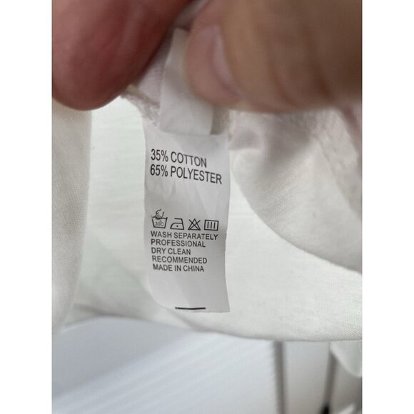 Light in the Box Women's Christian Faith White Graphic T Size M NWOT - Picture 5 of 10